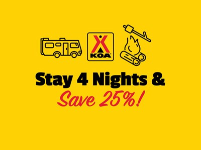 Stay 4 Nights and Save 25%