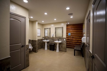 clearn bathroom